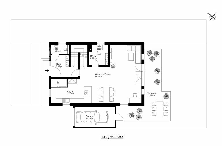 Aigner Immobilien GmbH - Immobilienangebot - 82319 Starnberg - Starnberg - Einfamilienhaus - Großzügiges Einfamilienhaus mit Garten in zentraler Lage von Starnberg