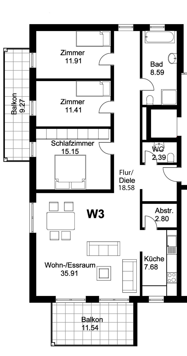 Aigner Immobilien GmbH - Immobilienangebot - 82319 Starnberg - Starnberg - Etagenwohnung - Großzügige, neuwertige 4-Zimmer-Wohnung in Starnberg
