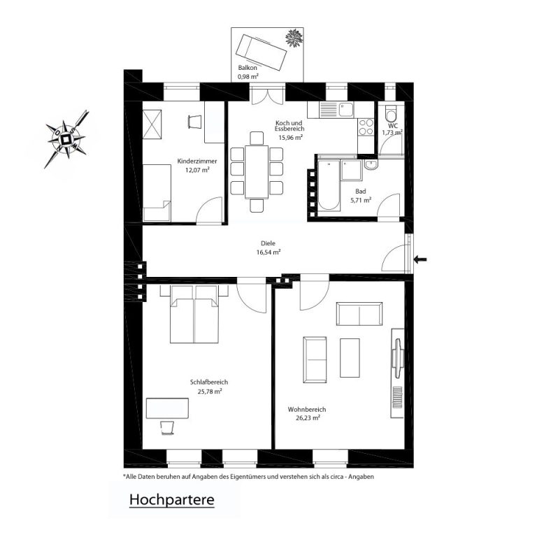 Aigner Immobilien GmbH - Immobilienangebot - 80469 München - Ludwigsvorstadt - Etagenwohnung - Wohnen mit Geschichte und Stil – exklusiv sanierte Altbauwohnung direkt an der Isar