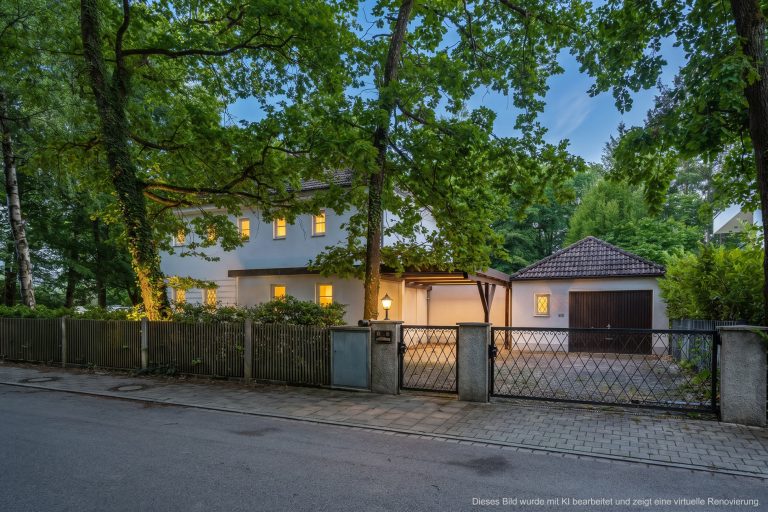 Aigner Immobilien GmbH - Immobilienangebot - 82166 Gräfelfing - Gräfelfing - Grundstücke - Begehrte Villenlage: Eckgrundstück mit 1.275 m², Privatsphäre und Potenzial