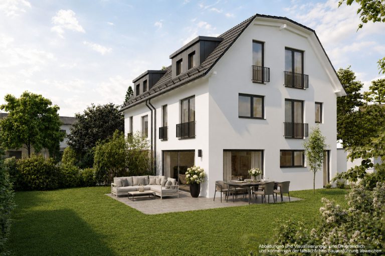Aigner Immobilien GmbH - Immobilienangebot - 81827 München - Waldtrudering - Doppelhaushälfte - Familienglück im Neubau: Großzügige Doppelhaushälfte mit Energieeffizienz A+ und Süd-/ Ostgarten