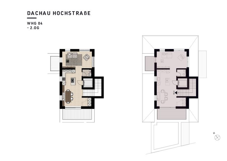 Aigner Immobilien GmbH - Immobilienangebot - 85221 Dachau - Dachau-Stadt - Dachgeschosswohnung - PAULA & LUDWIG Ein exklusives Neubauensemble inspiriert von der Dachauer Künstlerkolonie