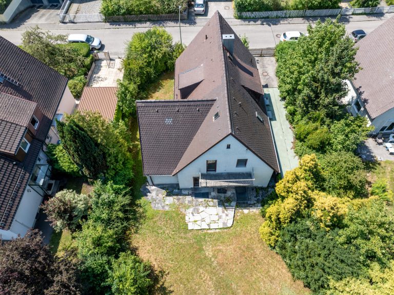 Aigner Immobilien GmbH - Immobilienangebot - 81243 München - Aubing - Baugrund für Ein- / Zweifamilienhäuser - Attraktives Grundstück in ruhiger Lage für ein Doppelhaus oder ein Einfamilienhaus
