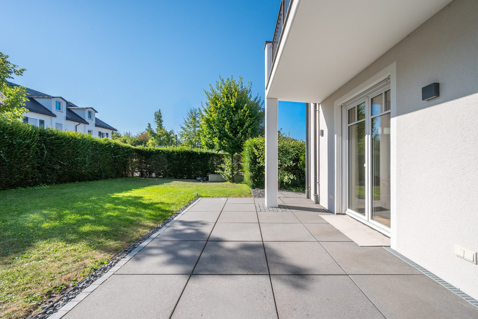 Aigner Immobilien GmbH - Immobilienangebot - 85609 Aschheim - Aschheim - Doppelhaushälfte - Stilvolle und geräumige Doppelhaushälfte am Erholungspark Aschheim