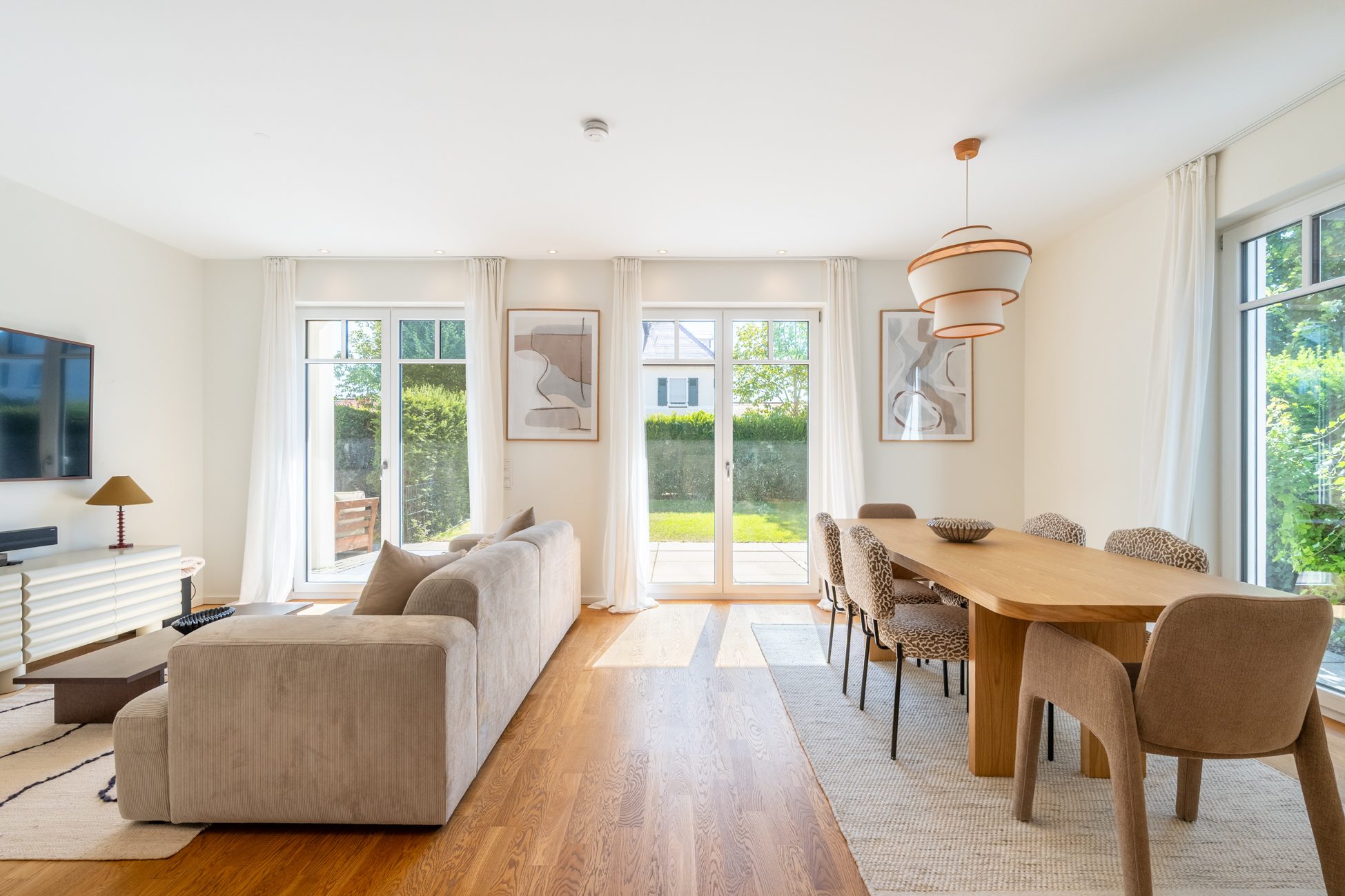 Aigner Immobilien GmbH - Immobilienangebot - 85609 Aschheim - Aschheim - Doppelhaushälfte - Stilvolle und geräumige Doppelhaushälfte am Erholungspark Aschheim