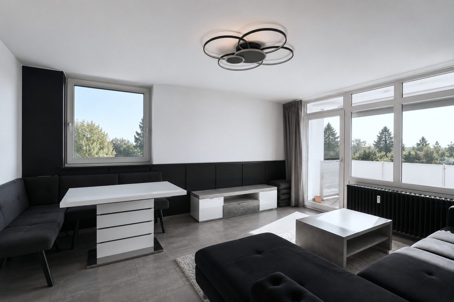 Aigner Immobilien GmbH - Immobilienangebot - 80939 München - Milbertshofen - Etagenwohnung - Modern, hell und flexibel nutzbar: Attraktive 4-Zimmer-Wohnung mit Balkon