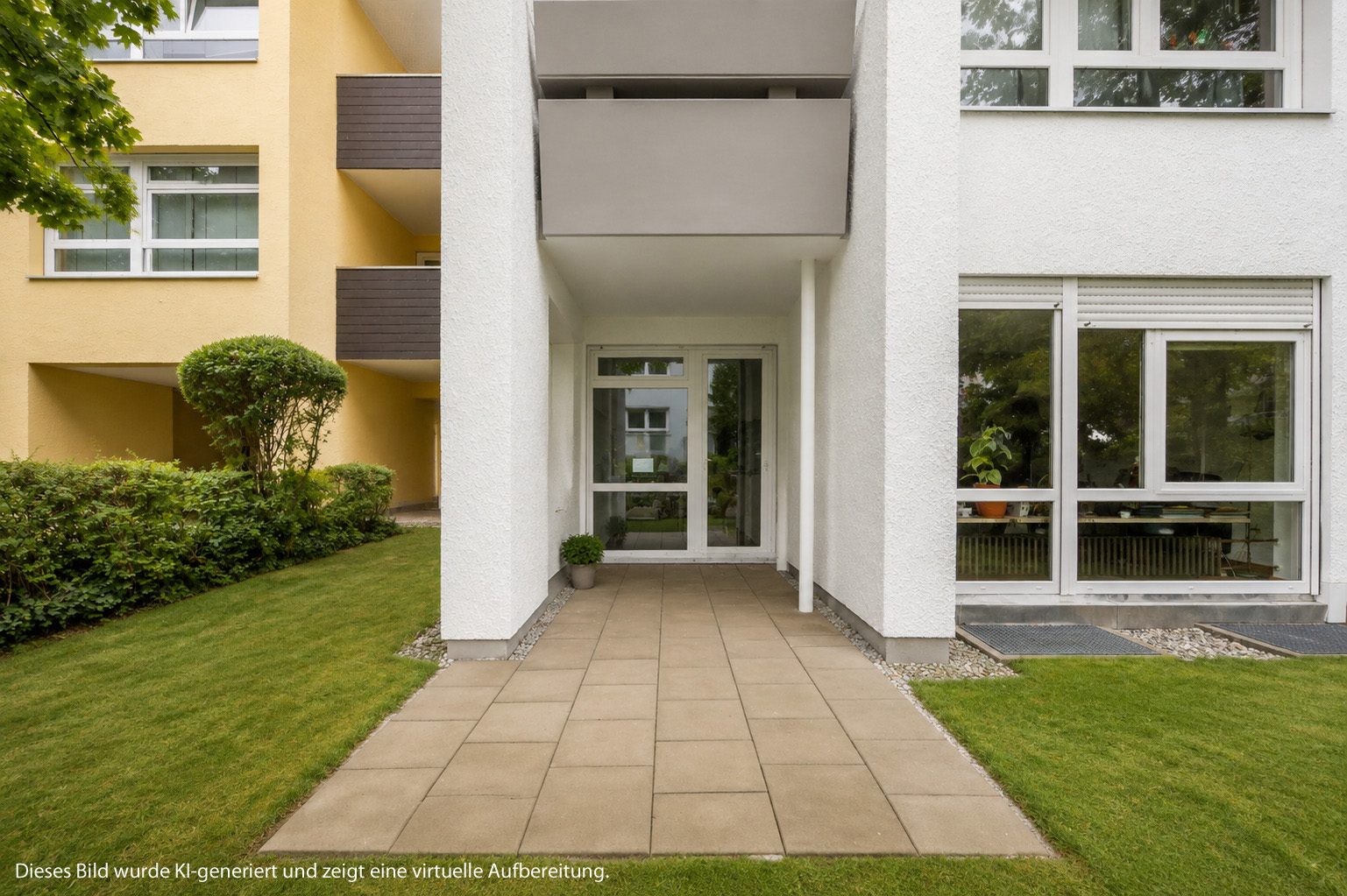 Aigner Immobilien GmbH - Immobilienangebot - 81375 München - Hadern - Erdgeschosswohnung - Schöne, vermietete 2-Zimmer-Wohnung mit Gartenanteil in Hadern