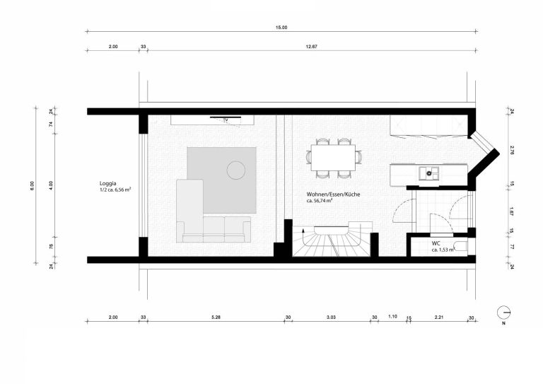Aigner Immobilien GmbH - Immobilienangebot - 81925 München - Bogenhausen - Reihenhaus - Hochwertig saniertes Reihenmittelhaus mit ca. 247 m² Wohn-/Nutzfläche in Bogenhausen