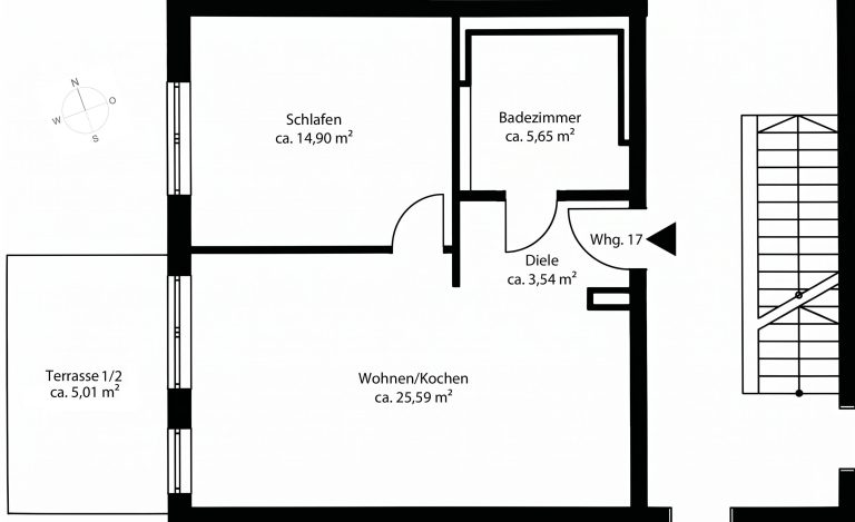 Aigner Immobilien GmbH - Immobilienangebot - 80995 München - Feldmoching - Erdgeschosswohnung - Neubau: Schöne 2-Zimmer Wohnung mit Balkon im Nordwesten Münchens!
