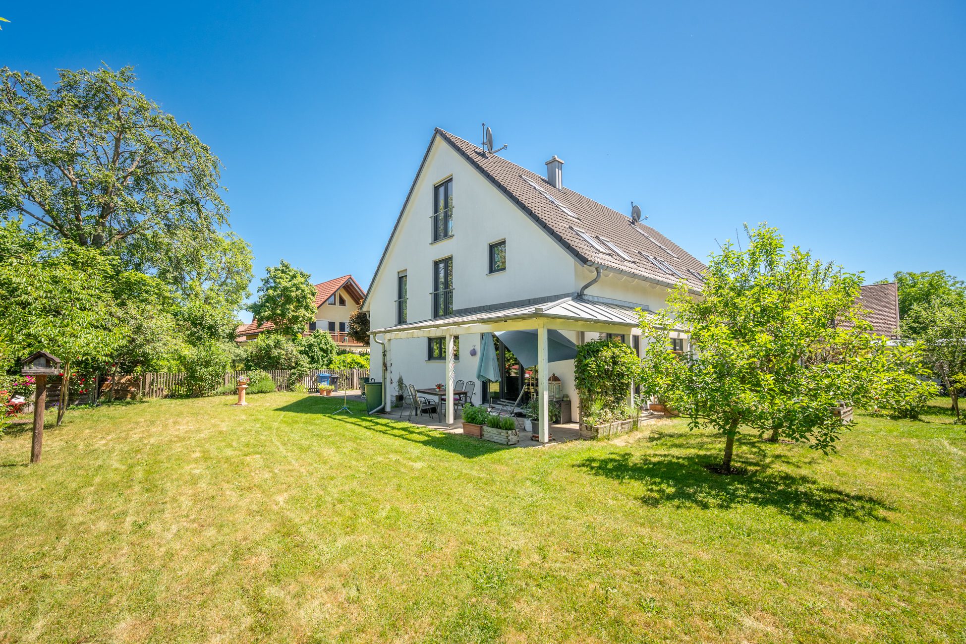 Aigner Immobilien GmbH - Immobilienangebot - 82256 Fürstenfeldbruck - Fürstenfeldbruck-Stadt - Doppelhaushälfte - Sehr gepflegte Doppelhaushälfte mit großem Garten in guter Lage in Fürstenfeldbruck!