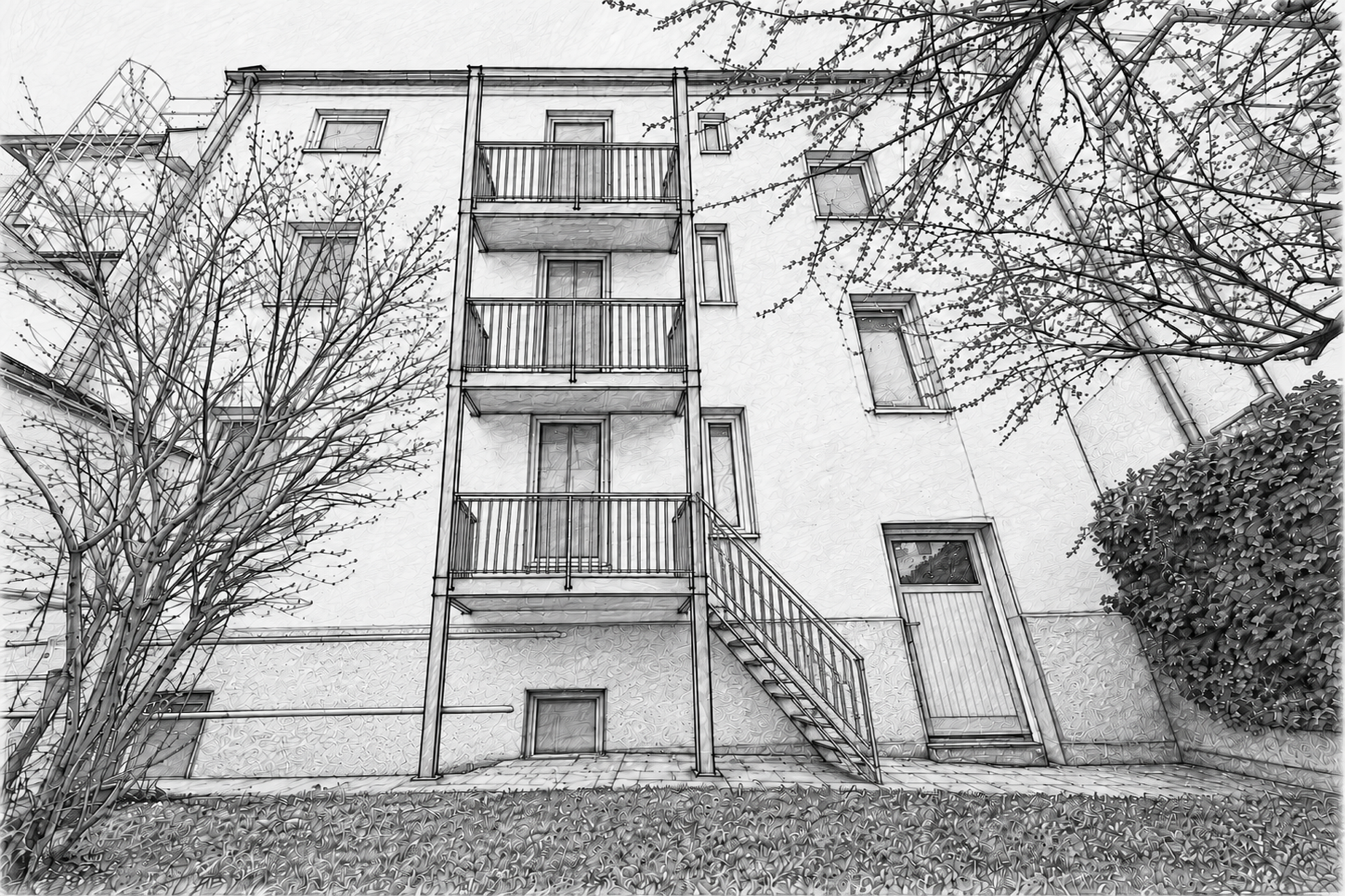 Aigner Immobilien GmbH - Immobilienangebot - 80807 München - Milbertshofen - Mehrfamilienhaus - Charmantes, denkmalgeschütztes Dreiparteienhaus in Bestlage Milbertshofen