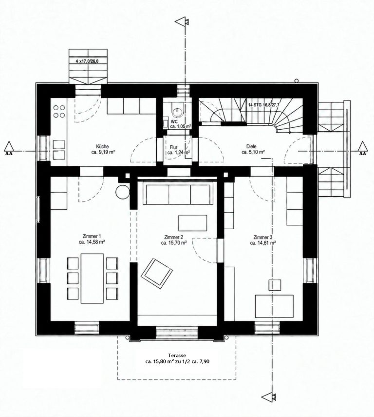 Aigner Immobilien GmbH - Immobilienangebot - 85591 Vaterstetten - Vaterstetten - Einfamilienhaus - Denkmalgeschütztes Schmückstück in Vaterstetten!