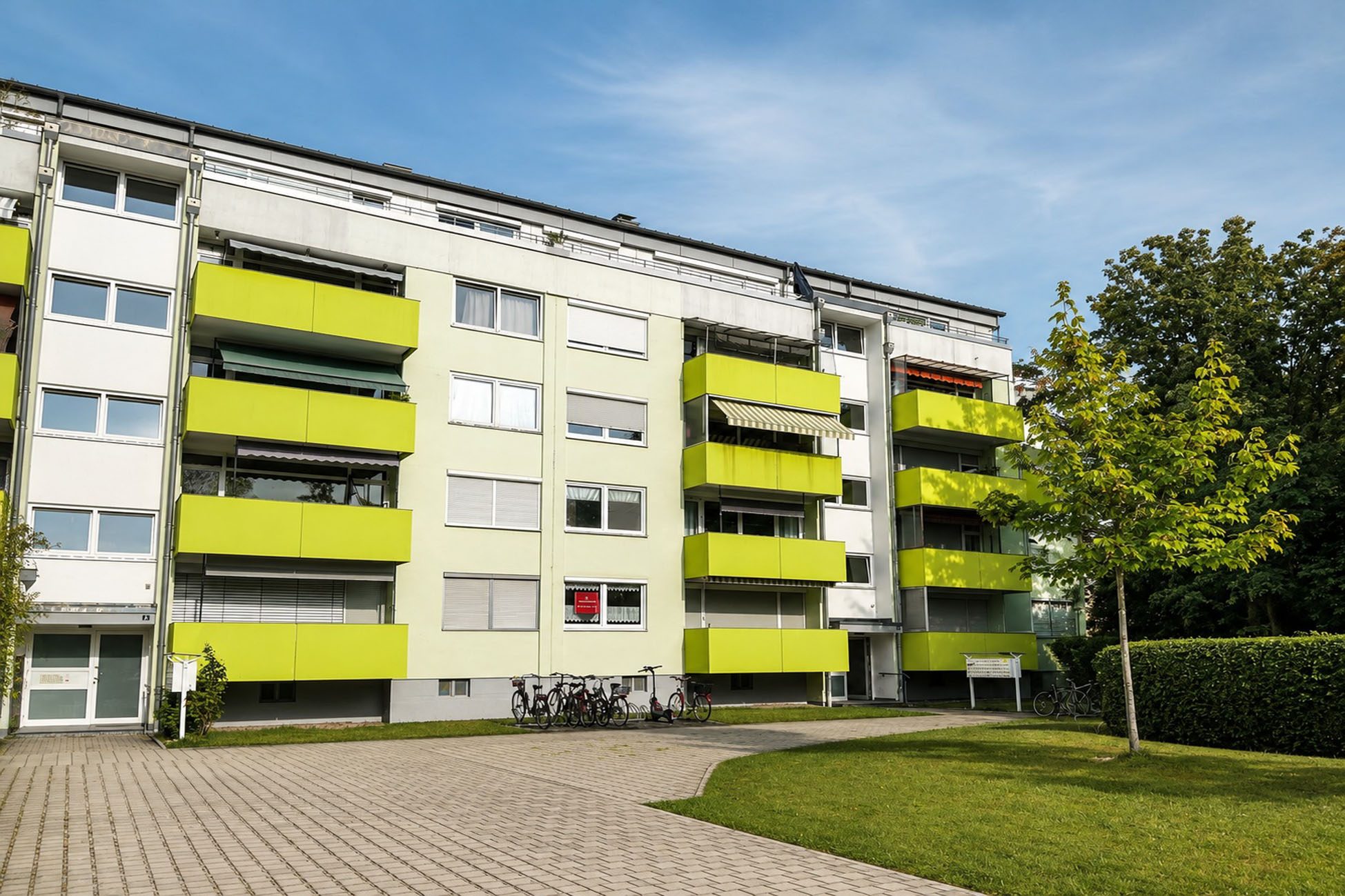 Aigner Immobilien GmbH - Immobilienangebot - 85757 Karlsfeld - Karlsfeld - Etagenwohnung - Gut geschnittene 2-Zimmer-Wohnung mit viel Tageslicht in Karlsfeld - mit Erbpacht