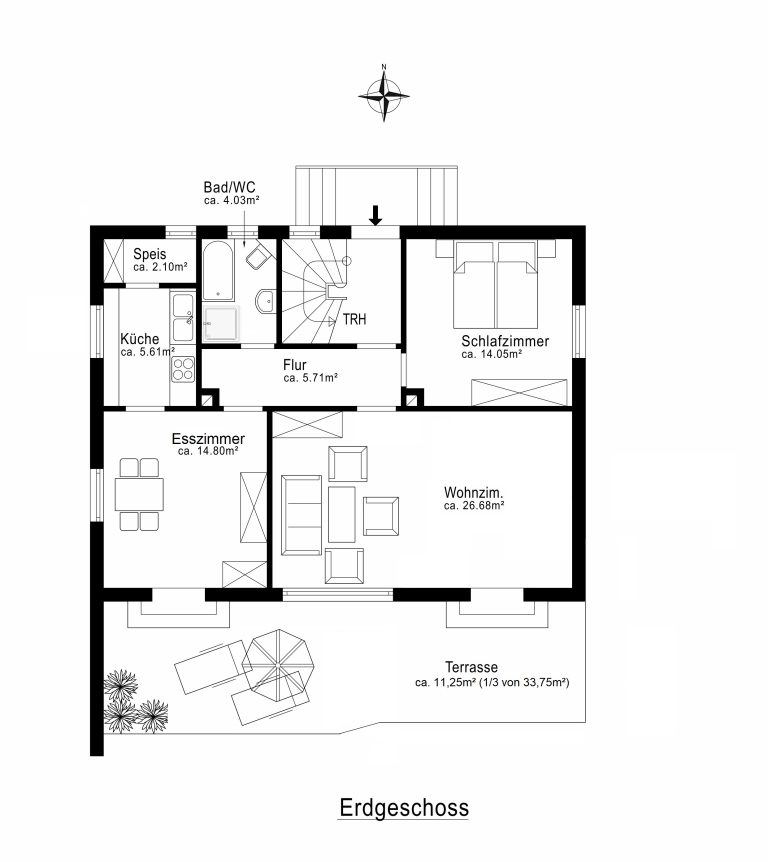 Aigner Immobilien GmbH - Immobilienangebot - 82216 Maisach - Maisach - Einfamilienhaus - Gartentraum sucht Familie: Vielseitiges Wohnkonzept mit Zukunft