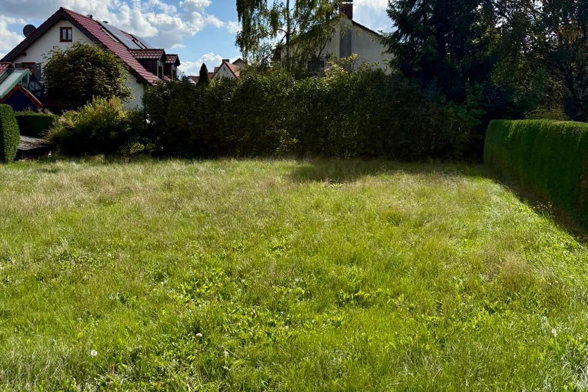 Aigner Immobilien GmbH - Immobilienangebot - 82216 Maisach - Maisach - Baugrund für Ein- / Zweifamilienhäuser - Schönes und ruhig gelegenes Baugrundstück mit Altbestand in Maisach