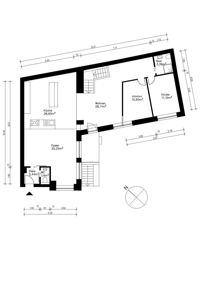 Aigner Immobilien GmbH - Immobilienangebot - 80469 München - Zentrum-Altstadt - Erdgeschosswohnung - Einzigartiges Gartenloft im Glockenbachviertel – modernes Wohnkonzept auf zwei Ebenen