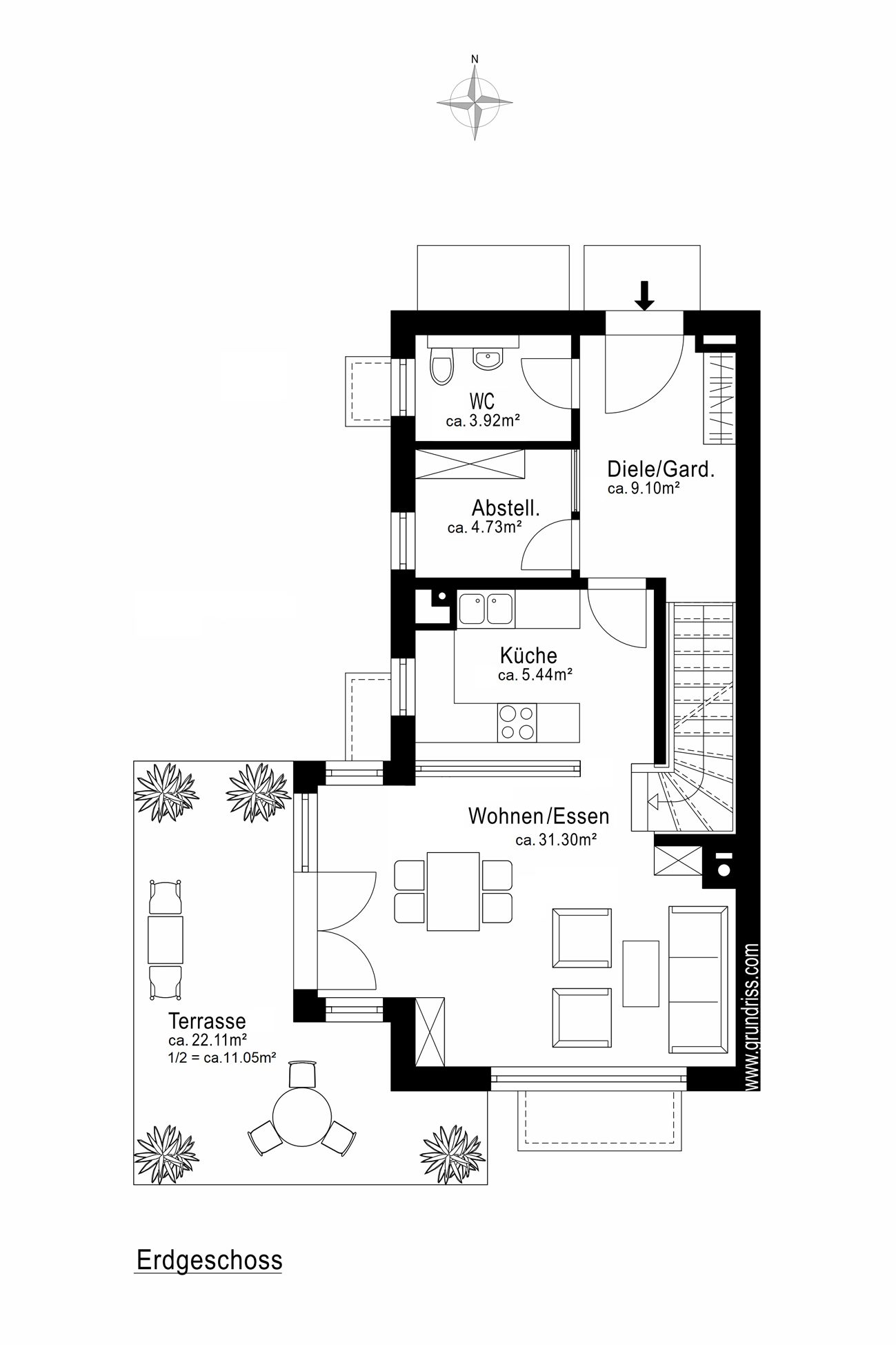 Aigner Immobilien GmbH - Immobilienangebot - 81739 München - Waldperlach - Doppelhaushälfte - Neuwertige Doppelhaushälfte mit großzügigem Garten und viel Wohnkomfort
