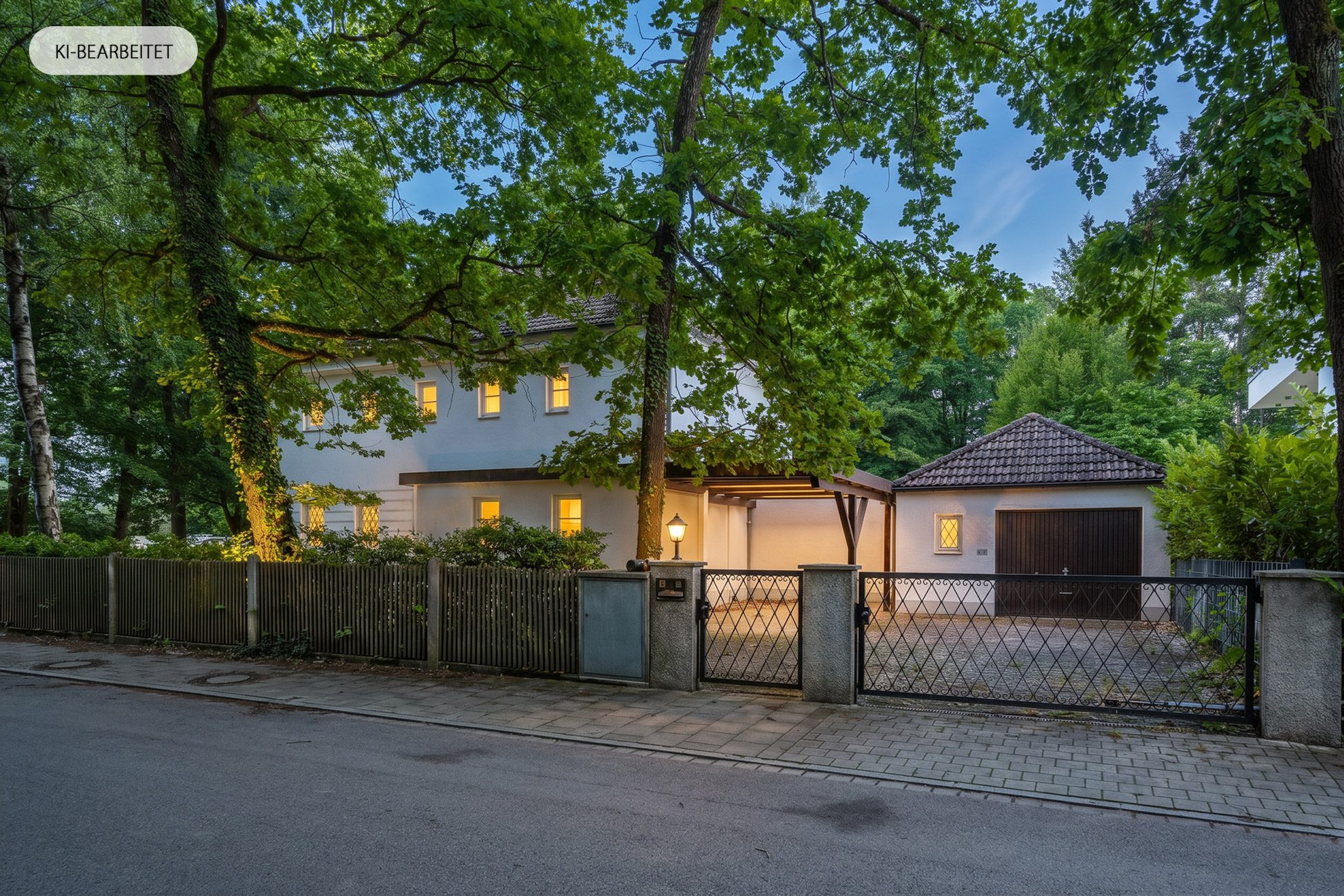 Aigner Immobilien GmbH - Immobilienangebot - 82166 Gräfelfing - Gräfelfing - Grundstücke - Begehrte Villenlage: Eckgrundstück mit 1.275 m², Privatsphäre und Potenzial