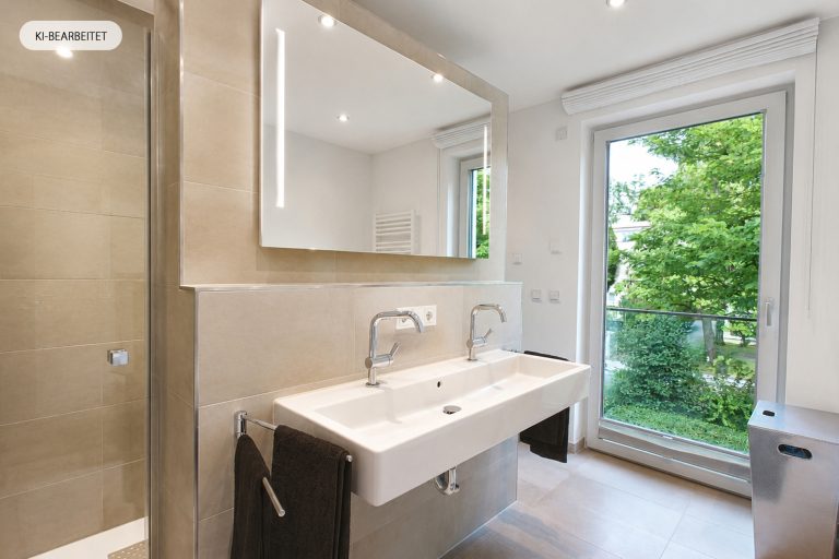 Aigner Immobilien GmbH - Immobilienangebot - 81479 München - Solln - Etagenwohnung - Modernes Wohnen im Grünen: Lichtdurchflutete 3-Zimmer-Wohnung mit großzügigem Westbalkon