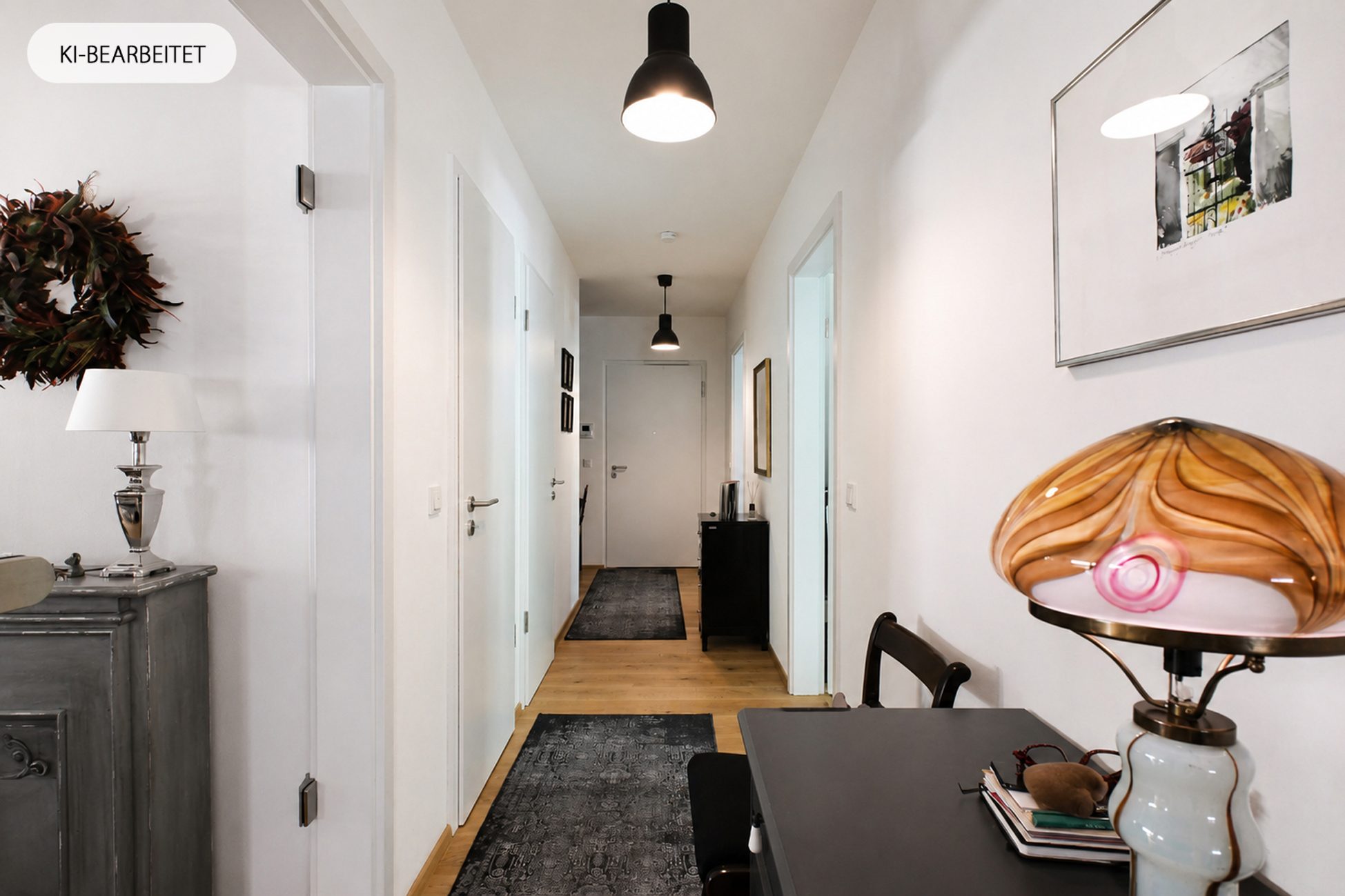 Aigner Immobilien GmbH - Immobilienangebot - 81479 München - Solln - Etagenwohnung - Modernes Wohnen im Grünen: Lichtdurchflutete 3-Zimmer-Wohnung mit großzügigem Westbalkon