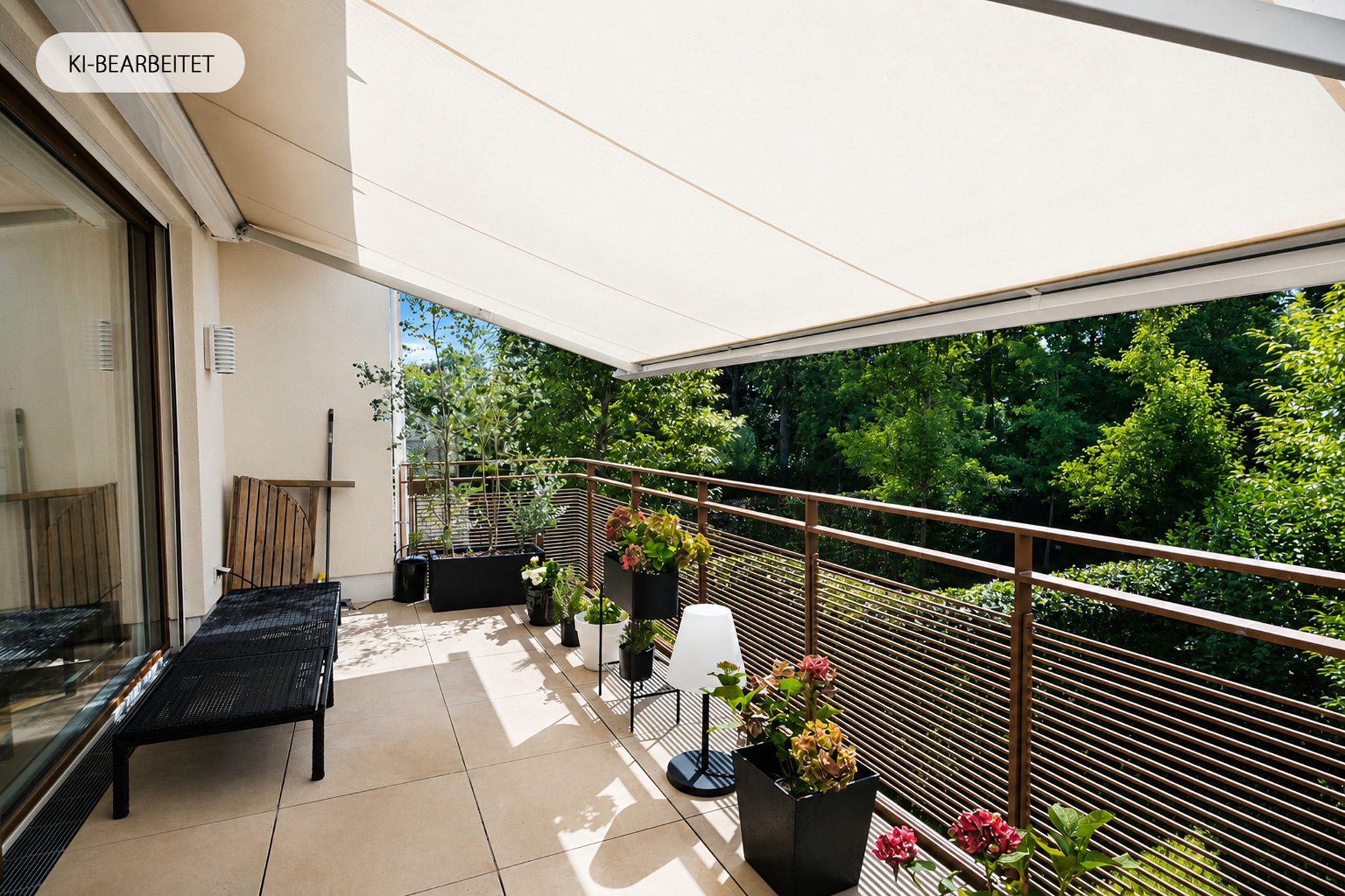 Aigner Immobilien GmbH - Immobilienangebot - 81479 München - Solln - Etagenwohnung - Modernes Wohnen im Grünen: Lichtdurchflutete 3-Zimmer-Wohnung mit großzügigem Westbalkon
