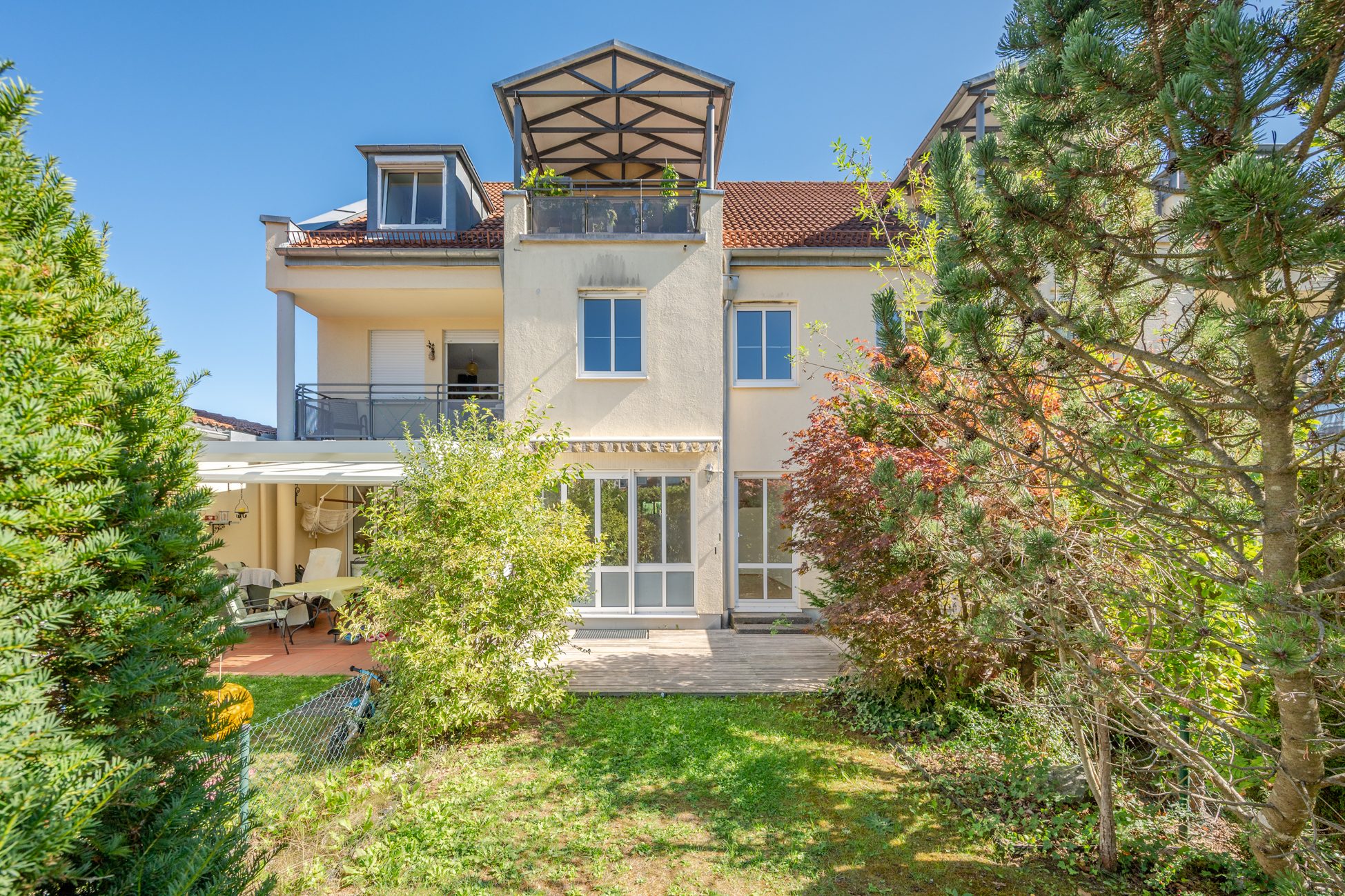 Aigner Immobilien GmbH - Immobilienangebot - 81739 München - Waldperlach - Maisonettewohnung - Wohnen wie im eigenen Reihenhaus – charmante Maisonette mit Westgarten!