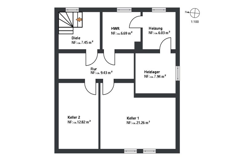 Aigner Immobilien GmbH - Immobilienangebot - 82272 Moorenweis - Moorenweis - Doppelhaushälfte - Großzügige Doppelhaushälfte mit Einliegerwohnung