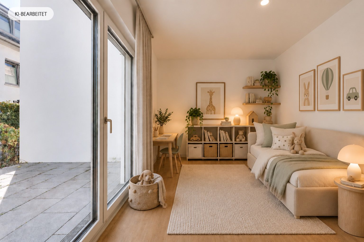Aigner Immobilien GmbH - Immobilienangebot - 81929 München - Bogenhausen - Erdgeschosswohnung - Neubau 2-Zimmer-Wohnung mit 2 Terrassen und ca. 25 m² Hobbyraum