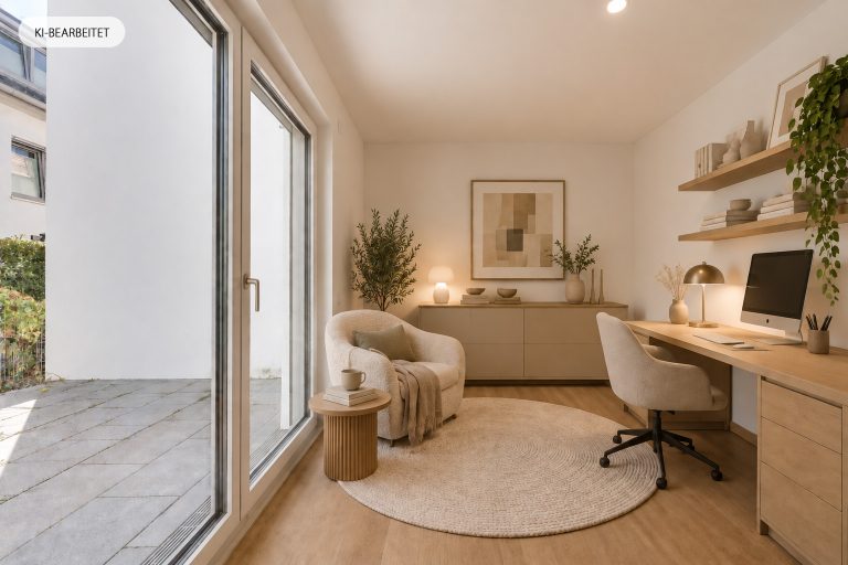 Aigner Immobilien GmbH - Immobilienangebot - 81929 München - Bogenhausen - Erdgeschosswohnung - Neubau 2-Zimmer-Wohnung mit 2 Terrassen und ca. 25 m² Hobbyraum