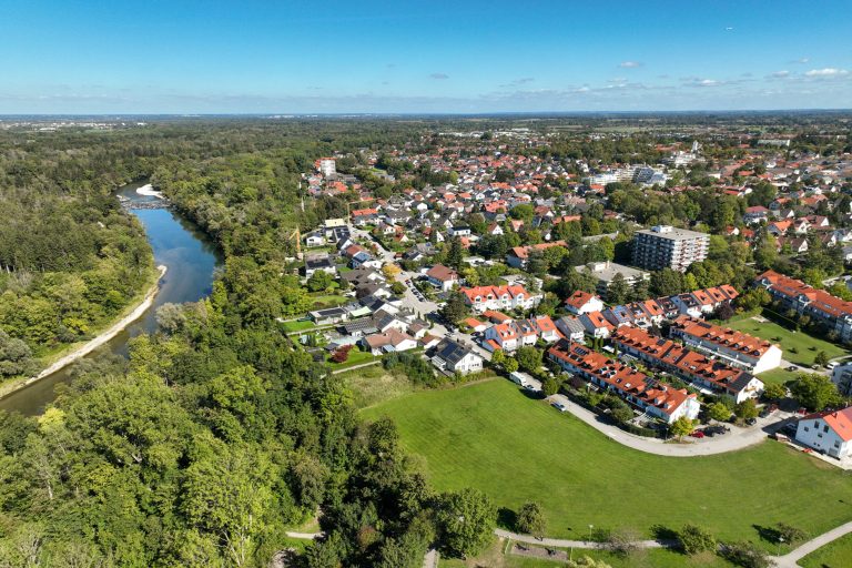 Aigner Immobilien GmbH - Immobilienangebot - 85737 Ismaning - Ismaning - Baugrund für Ein- / Zweifamilienhäuser - Traumhaftes Baugrundstück in unmittelbarer Nähe zu den Isarauen
