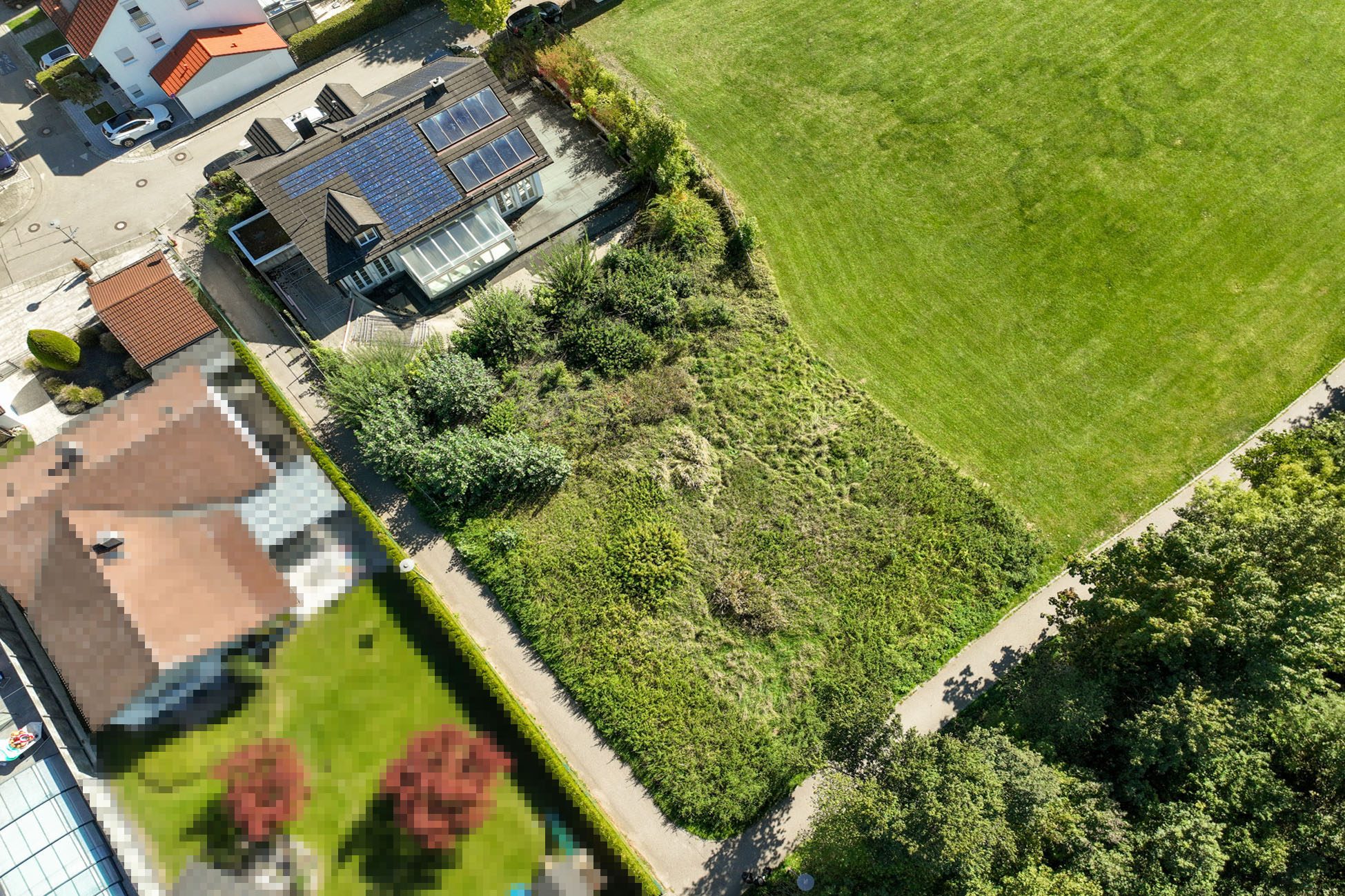 Aigner Immobilien GmbH - Immobilienangebot - 85737 Ismaning - Ismaning - Baugrund für Ein- / Zweifamilienhäuser - Traumhaftes Baugrundstück in unmittelbarer Nähe zu den Isarauen