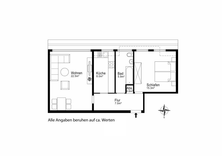 Aigner Immobilien GmbH - Immobilienangebot - 80797 München - Maxvorstadt - Dachgeschosswohnung - Beste Lage, großes Potenzial – Dachgeschosswohnung in der Maxvorstadt