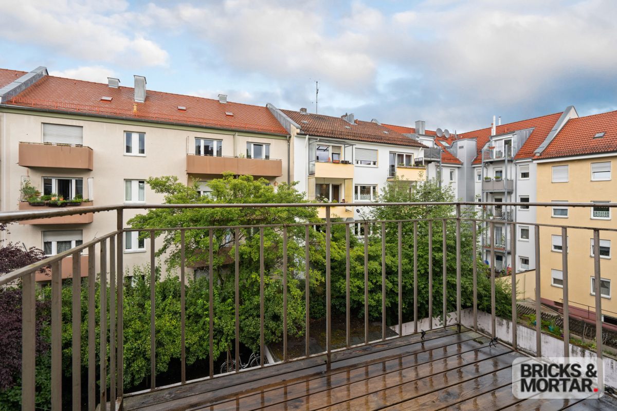 Immobilienangebot - Nürnberg - Alle - Wöhrd - Hervorragende Lage - 3-Zimmer-Wohnung zum selbst gestalten