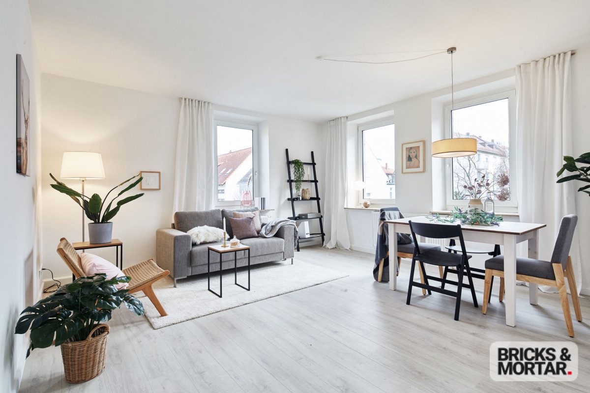 Immobilienangebot - Nürnberg - Alle - Besichtigung am 04.05 um 17 Uhr - Erstbezug nach Renovierung-moderne Wohnung in ruhiger Seitenstraße