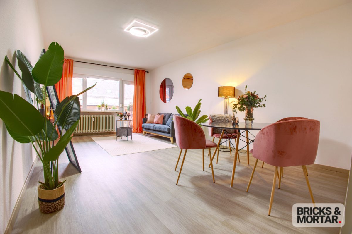 Immobilienangebot - Nürnberg - Alle - Sofort verfügbar | Helle 2-Zimmerwohnung mit Balkon 
in Top-Lage