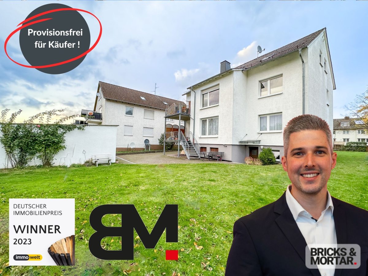 Immobilienangebot - Lohfelden - Alle - 3-Familienhaus mit großem Grundstück in Lohfelden