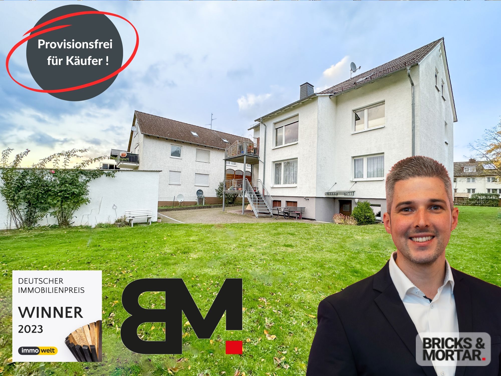 Immobilienangebot - Lohfelden - Alle - 3-Familienhaus mit großem Grundstück in Lohfelden