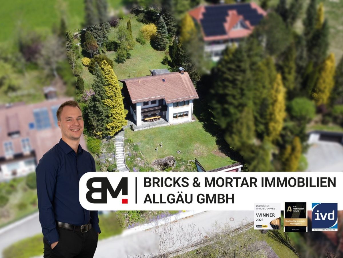 Immobilienangebot - Kaufbeuren - Alle - Großes Einfamilienhaus mit zusätzlichem Grundstück – Mehr Raum für Natur, Freizeit und Gestaltung!