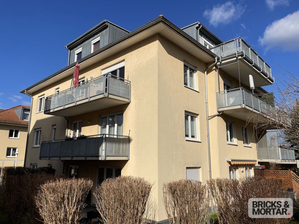 Immobilienangebot - Dresden - Alle - Attraktive Kapitalanlage: Vermietete 3-Zimmer-Wohnung in gepflegtem Wohnpark