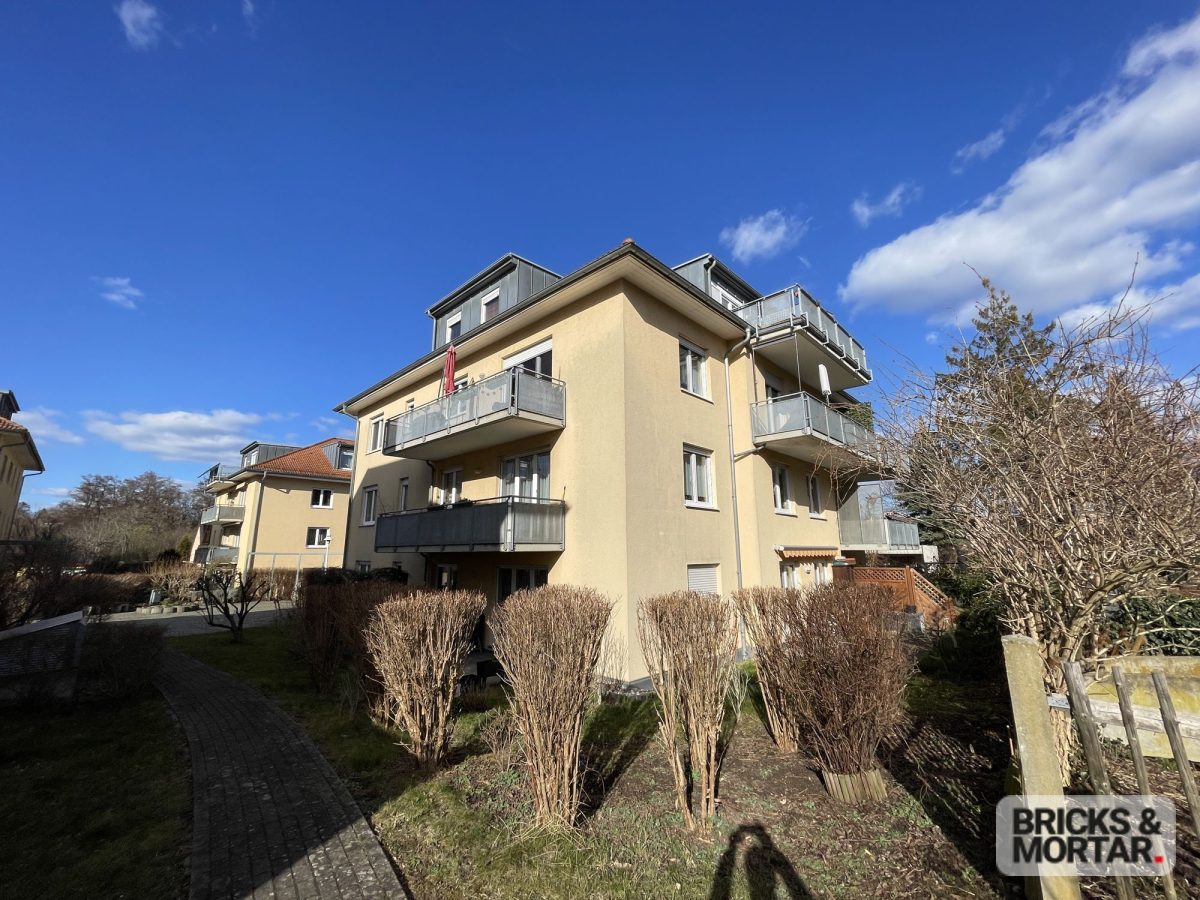 Immobilienangebot - Dresden - Alle - Attraktive Kapitalanlage: Vermietete 3-Zimmer-Wohnung in gepflegtem Wohnpark
