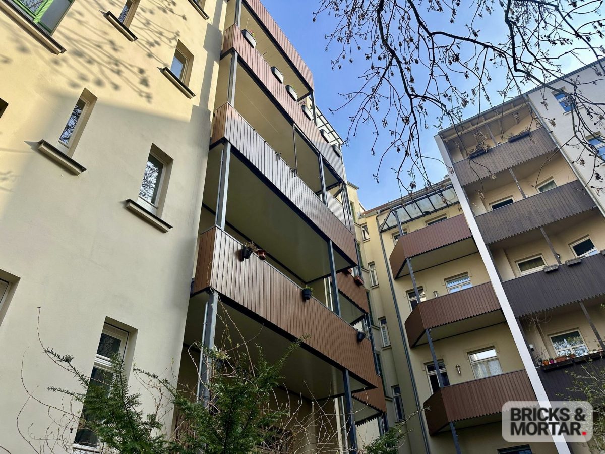 Immobilienangebot - Leipzig - Alle - Moderne Eigentumswohnung in historischem Gebäude – Wohnen mit Charme und Komfort