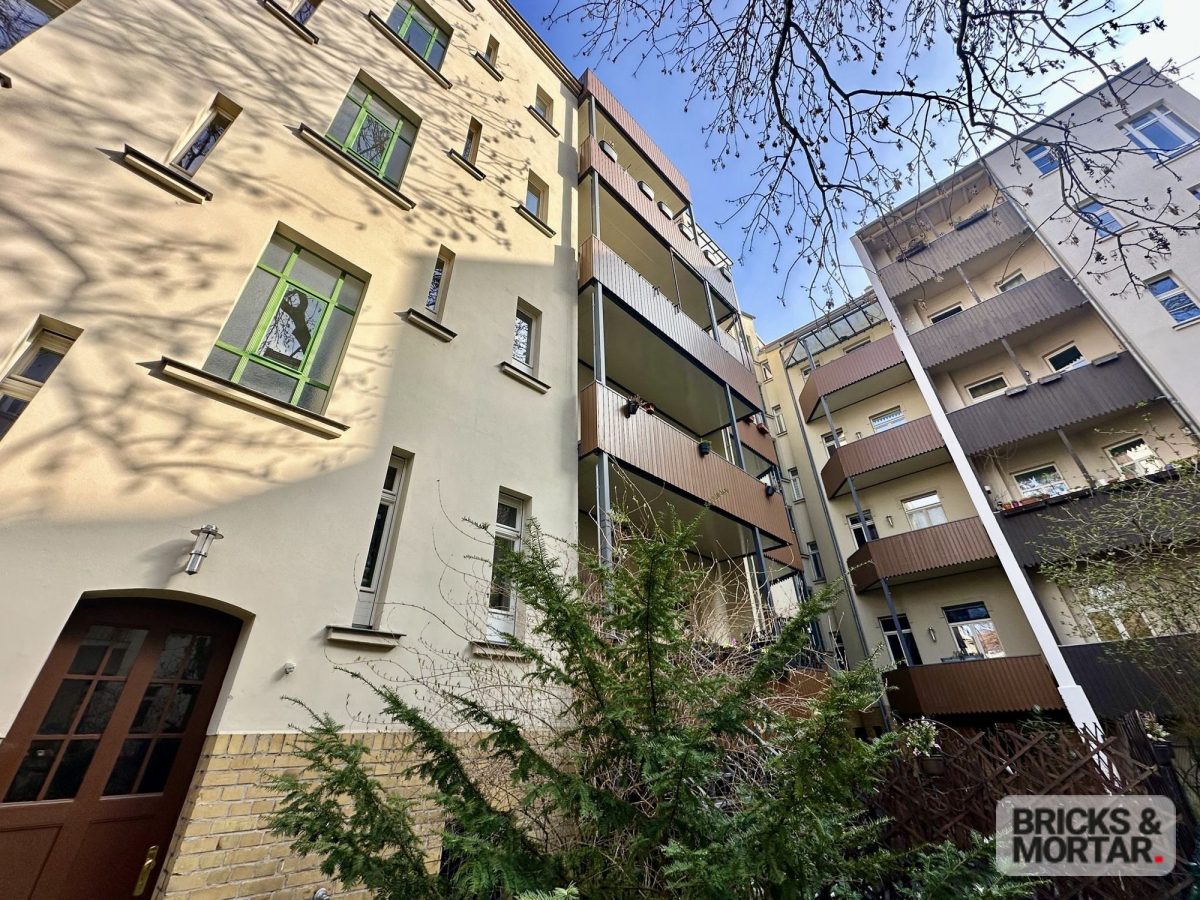 Immobilienangebot - Leipzig - Alle - Moderne Eigentumswohnung in historischem Gebäude – Wohnen mit Charme und Komfort