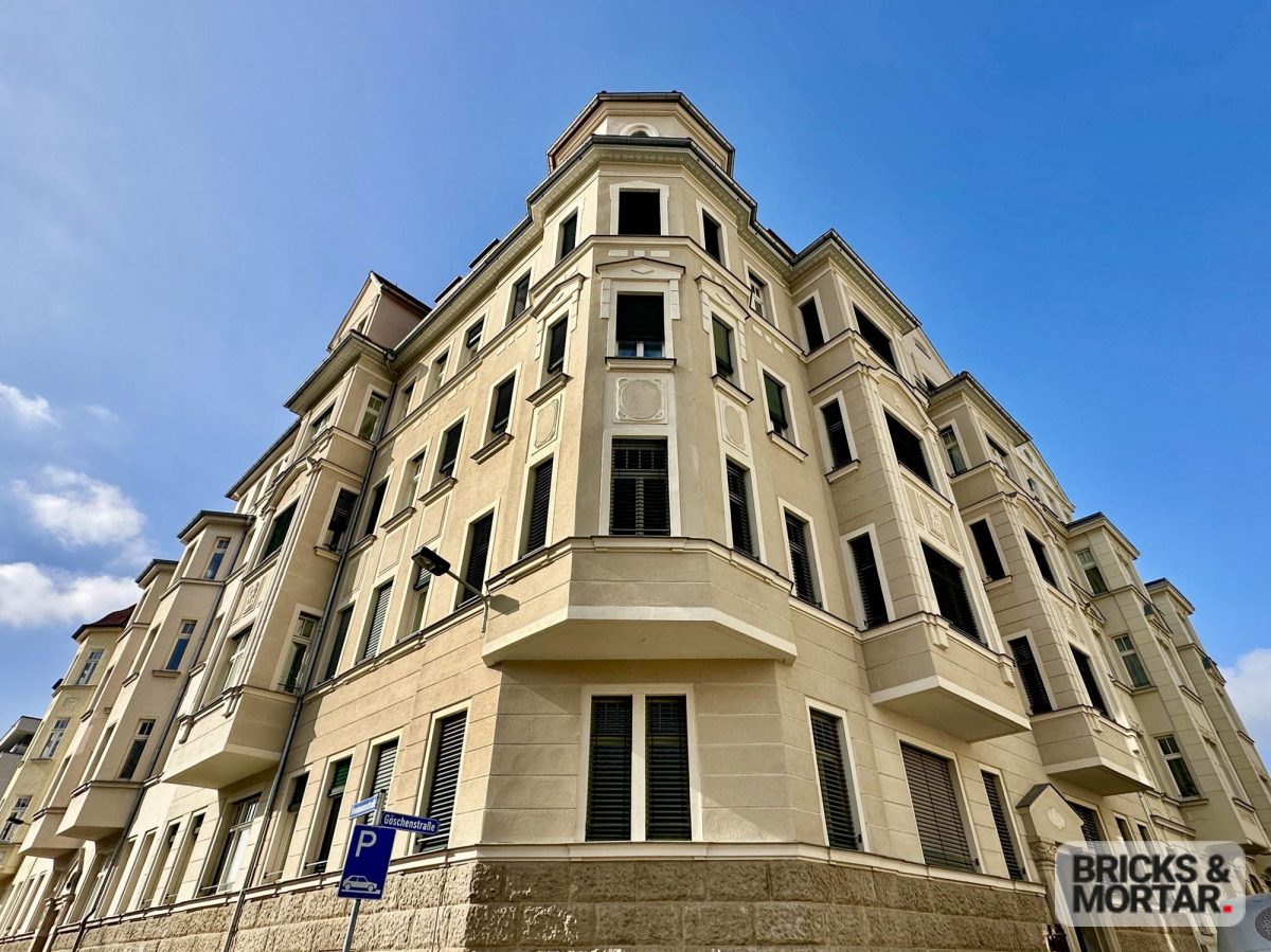 Immobilienangebot - Leipzig - Alle - Moderne Eigentumswohnung in historischem Gebäude – Wohnen mit Charme und Komfort