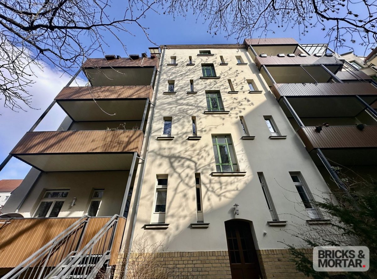Immobilienangebot - Leipzig - Alle - Moderne Eigentumswohnung in historischem Gebäude – Wohnen mit Charme und Komfort