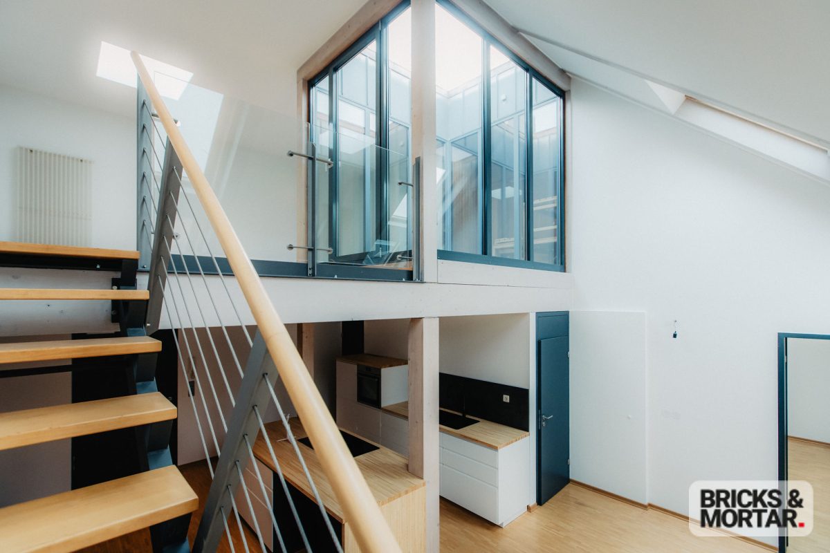 Immobilienangebot - Leipzig / Leipzig Zentrum-Nord - Alle - Exklusive Maisonette mit verglaster Terrasse, privater Sauna & einzigartig zentraler Lage!