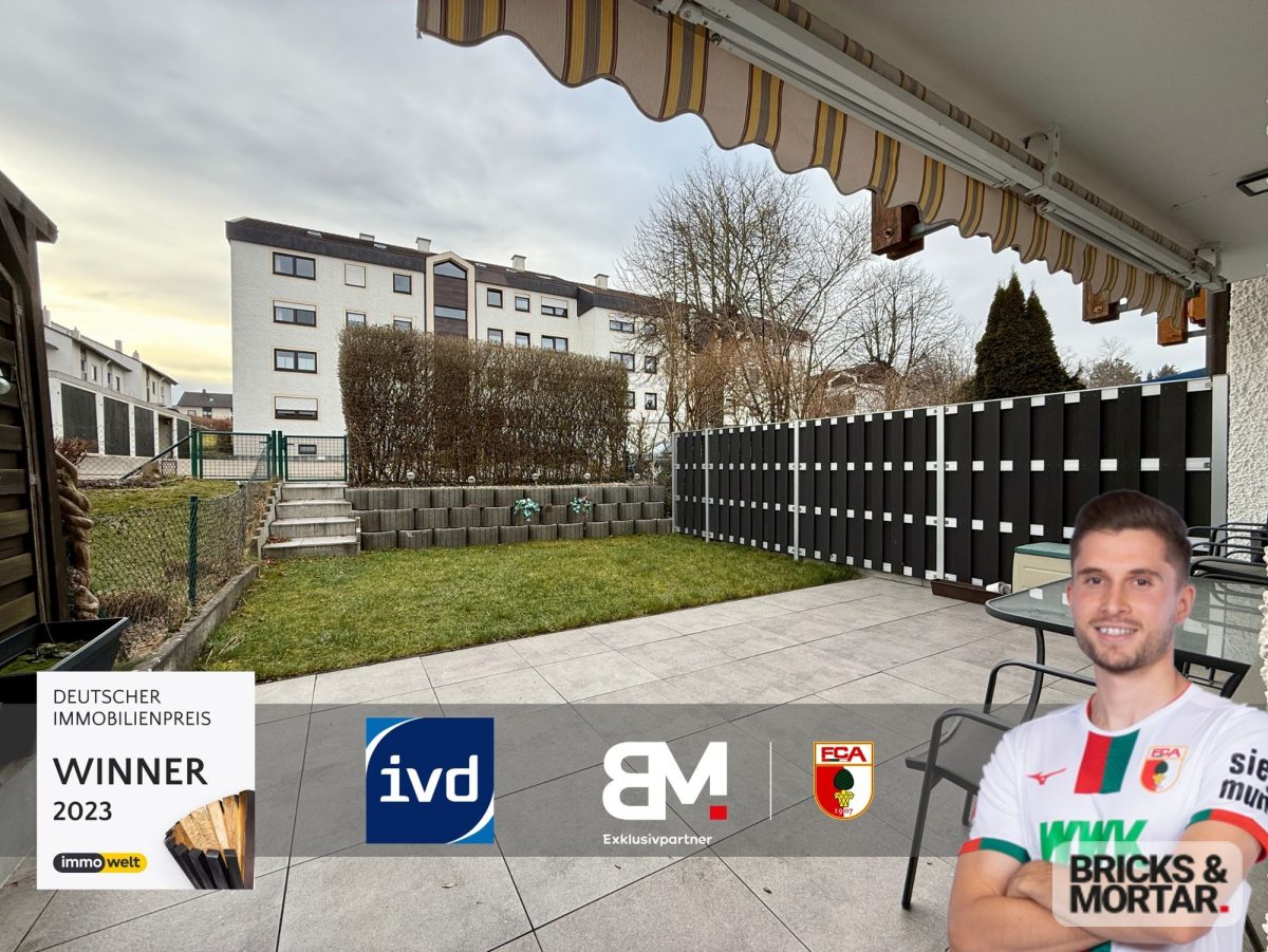 Immobilienangebot - Krumbach - Alle - Ihr neues Zuhause in Krumbach! - Gepflegtes Reihenhaus mit schönem Garten