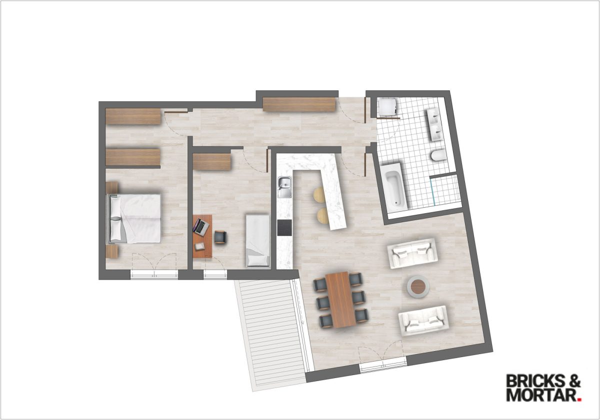 Immobilienangebot - Augsburg - Alle - www.Wohnungzumhalbenpreis.de

Drei-Zimmer Wohnung im 1.OG mit Balkon