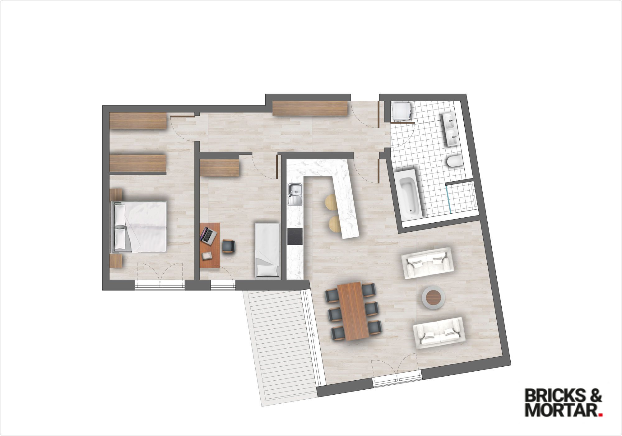 Immobilienangebot - Augsburg - Alle - www.Wohnungzumhalbenpreis.de

Drei-Zimmer Wohnung im 1.OG mit Balkon