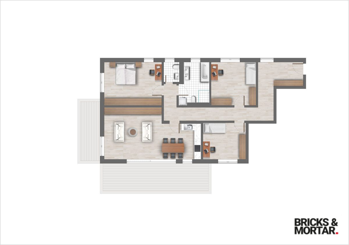 Immobilienangebot - Augsburg - Alle - www.Wohnungzumhalbenpreis.de

Vier-Zimmer Wohnung im 2.OG und großer Terrasse