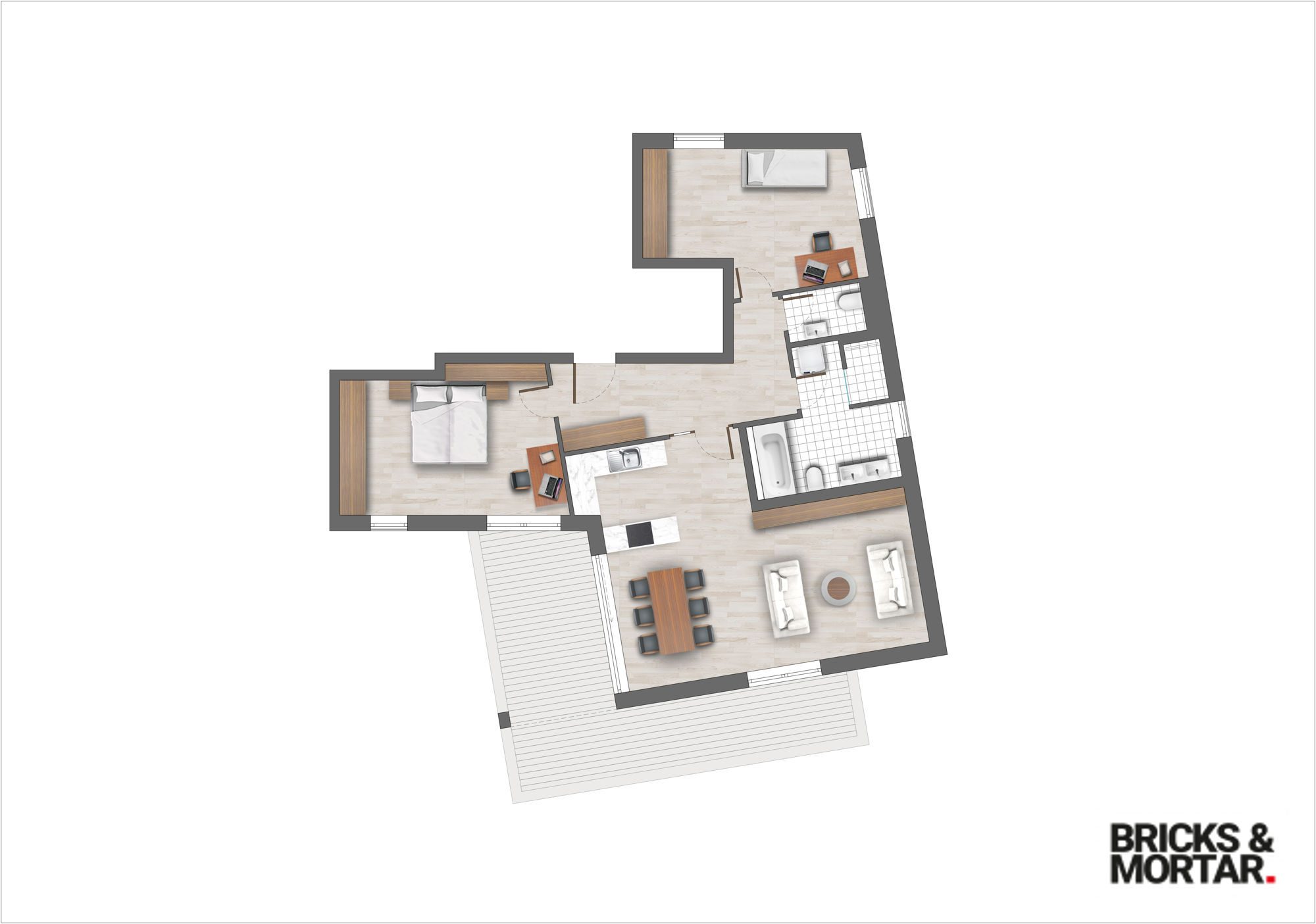 Immobilienangebot - Augsburg - Alle - www.Wohnungzumhalbenpreis.de

Drei-Zimmer Wohnung im 2.OG und großer Terrasse